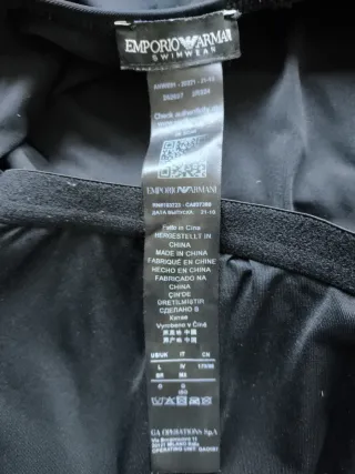 Bañador Mujer Emporio Armani Talla L