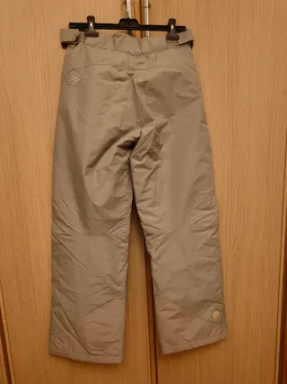 Pantalón y chaqueta de nieve de chica XS o S gris