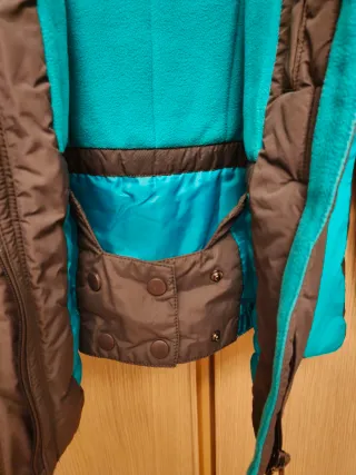 Pantalón y chaqueta de nieve de chica XS o S gris