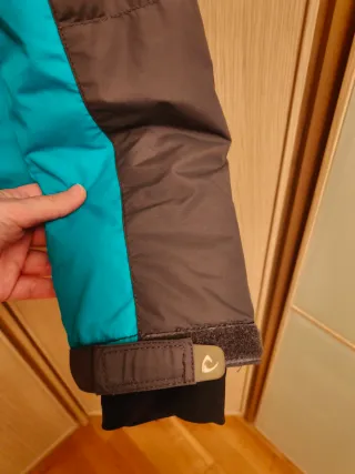 Pantalón y chaqueta de nieve de chica XS o S gris