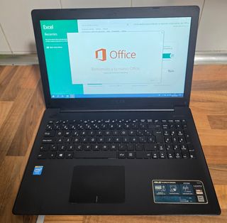 Ordenador portátil ASUS negro