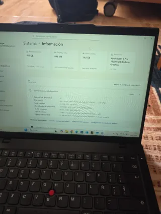 Portátil Lenovo Thinkpad L14 Gen 5