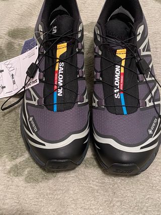 Salomon XT6 Goretex Black Ebony Lunar Rock