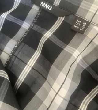 Camisa blazer cuadros