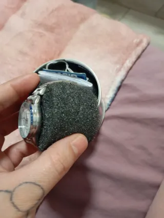 Reloj Casio Mujer Plata y Blanco