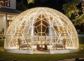 Tienda campaña cúpula burbuja 360x220cm