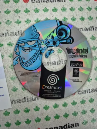 Worms World Party Dreamcast
