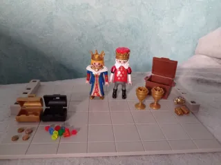 Playmobil Reyes Flor de Lis y Tesoros