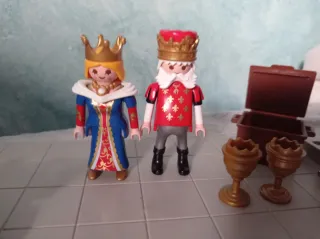 Playmobil Reyes Flor de Lis y Tesoros