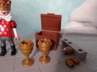 Playmobil Reyes Flor de Lis y Tesoros