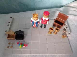 Playmobil Reyes Flor de Lis y Tesoros
