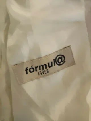 Americana pana fina Fórmula Joven Talla M