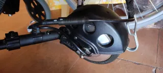 Silla de ruedas con motor