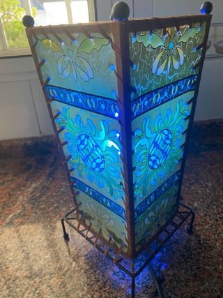 Lámpara de mesa estilo árabe