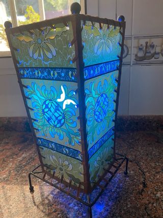 Lámpara de mesa estilo árabe