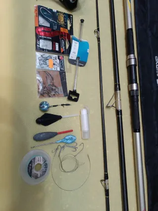 Caña de surf  Daiwa.. y carrete