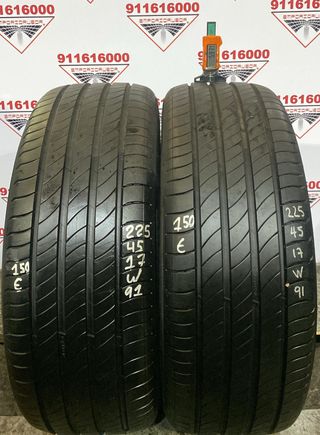 225 45 17 W MICHELIN RUEDA AL 90% VIDA UTIL