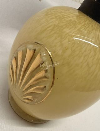 Lampada da tavolo vintage Vetro di Boemia