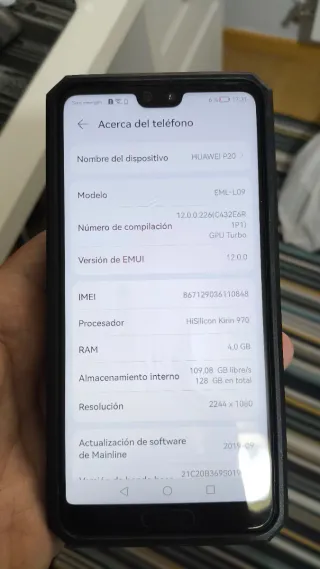 Huawei P20 Negro