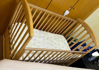 Cuna Pali Zoo Naturale 65 x 125 cm – Madera Natura