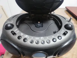 Radio CD Energy Sistem Negra/Gris