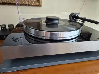 Giradischi Pro-Ject X8 Special in nero e argento