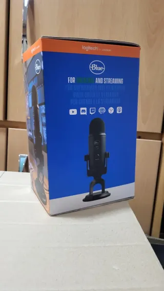 Micrófono USB Blue Yeti Negro