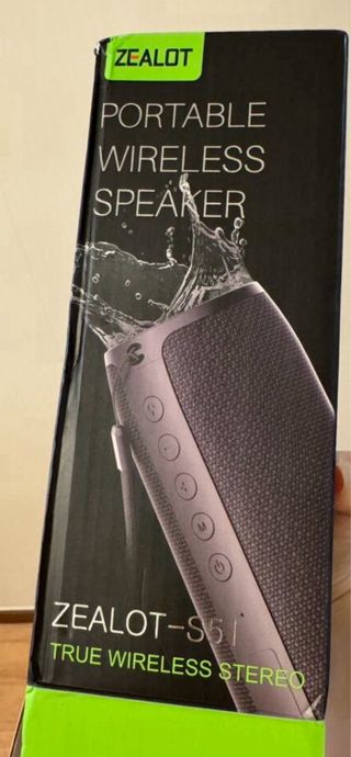 Altavoz Bluetooth Zealot S51 Negro