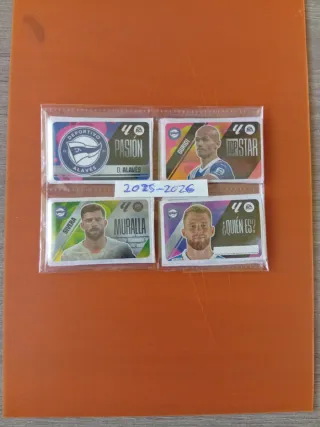 Colección cromos fútbol 2025-2026