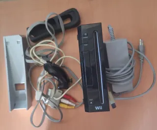 Consola Nintendo Wii Negra