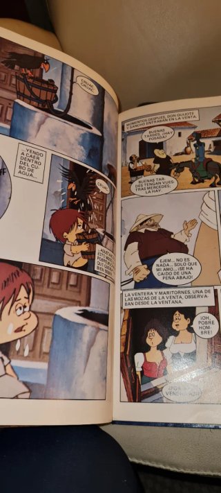 Cómic DON QUIJOTE Bruguera 1979 Serie TV 4 Tomos