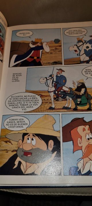 Cómic DON QUIJOTE Bruguera 1979 Serie TV 4 Tomos