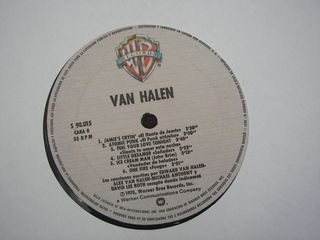 Vinilo LP Van Halen I (1978) Hard Rock