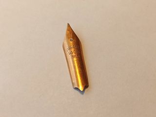 Plumín Oro Warranted 14Cts 585 Antiguo