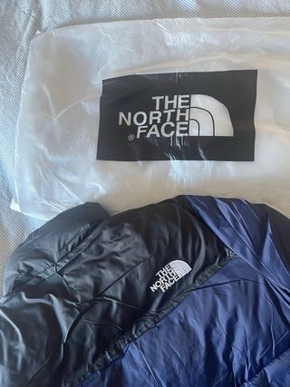 Plumífero The North Face Negro y Azul