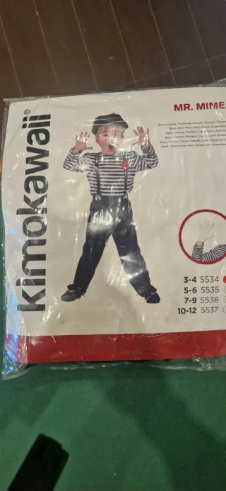 Disfraz Mimo 3-4 años