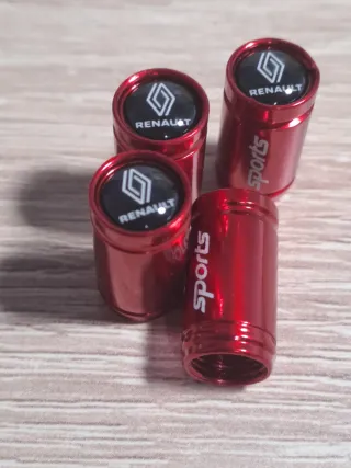Tapones Válvula Sports Rojo (4 unidades)