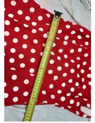 Vestido Flamenco Niña Lunares Rojo. Como nuevo