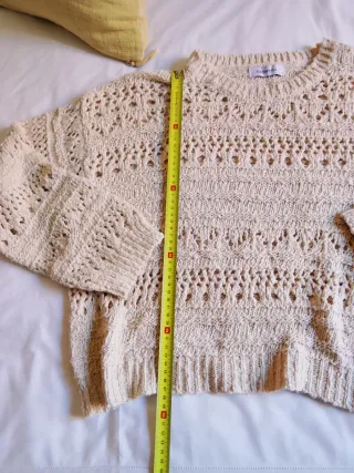 Jersey Calaos Tintoretto Beige Talla L , nuevo