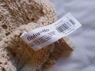 Jersey Calaos Tintoretto Beige Talla L , nuevo