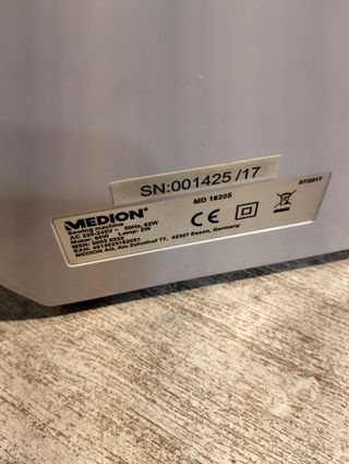 MEDION MD 18205 - Máquina de coser de brazo