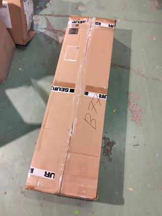 VASAGLE Escritorio Regulable 60x140 cm con Enchufe y Cajón