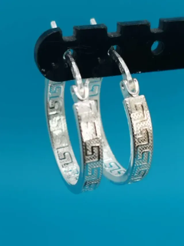 Pendientes Aro Plata 925