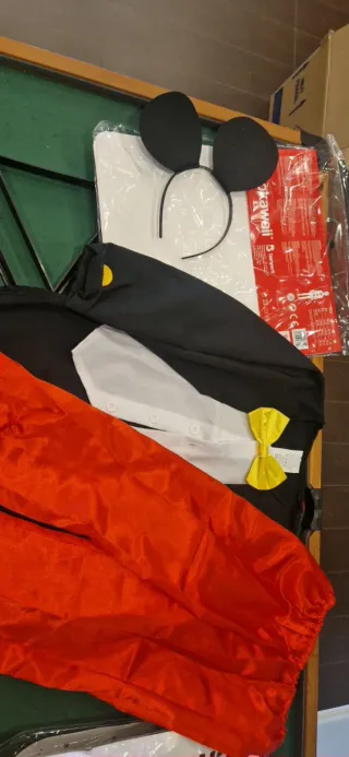 Disfraz Mickey Mouse 3-4 años