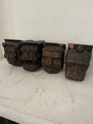 PR0395 - Mascheroni antichi intagliati