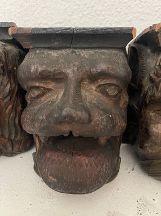 PR0395 - Mascheroni antichi intagliati