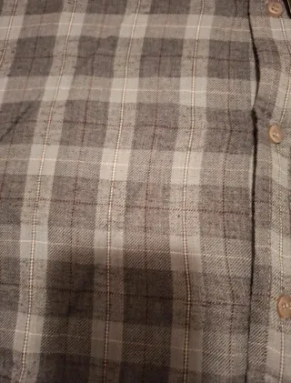 Camisa de cuadros en tonos verdes XL