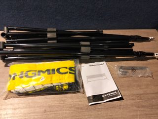 SONGMICS Red de Bádminton Plegable