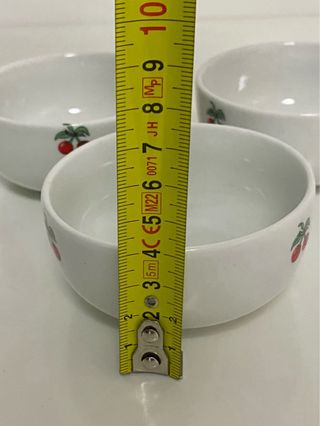 Set 3 Ciotoline Richard Ginori Ciliegie