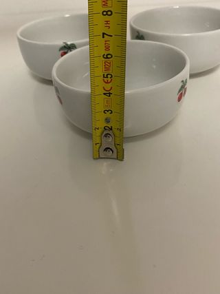 Set 3 Ciotoline Richard Ginori Ciliegie